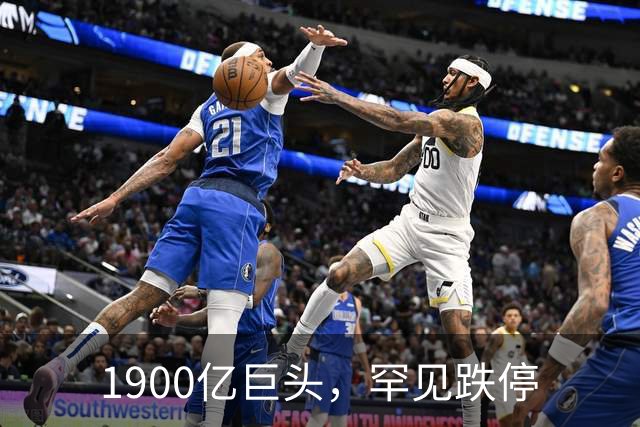 1900亿巨头，罕见跌停